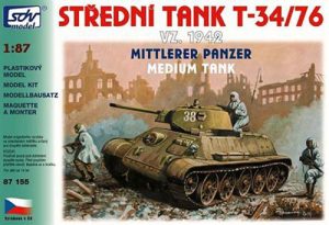 střední tank T-34/76 vz. 1942 SDV 87155