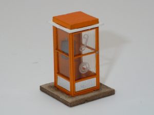 telefonní budka oranžová IGRA MODEL 111004