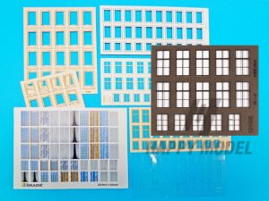 okenní sestava velká tmavě hnědá IGRA MODEL 120005-19