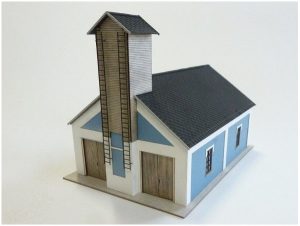 hasičská zbrojnice typ 1 IGRA MODEL 152012