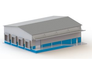 skladovací hala IGRA MODEL 230016