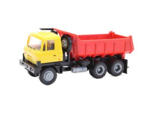 Tatra 815 6x6 žlutá/červená sklápěč S1 stavebnice - doprodej IGRA MODEL 66818156
