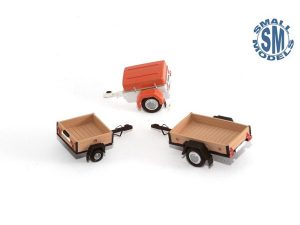 přívěsy ČSSR (PS400, PS600, Kempík) stavebnice Small Models 0132k