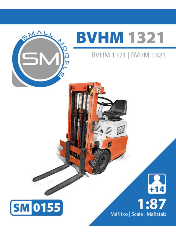 vysokozdvižný vozík BVHM 1321 Small Models 0155k
