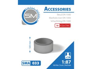 skruž DN 1000, h=500mm 10ks sma 033
