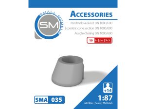 přechodová skruž DN 1000/600 10ks Small Models 035