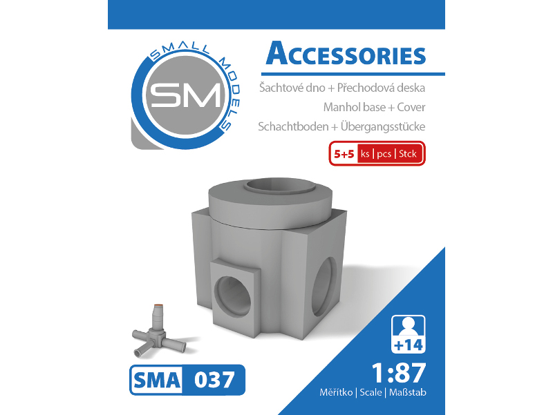 šachtové dno + přechodová deska DN 1500/1000 5ks sma 037