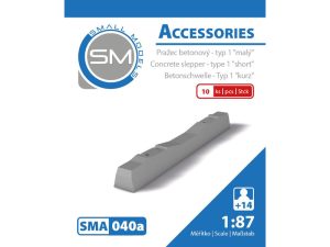 pražec betonový - typ 1 malý (10ks) sma 040a
