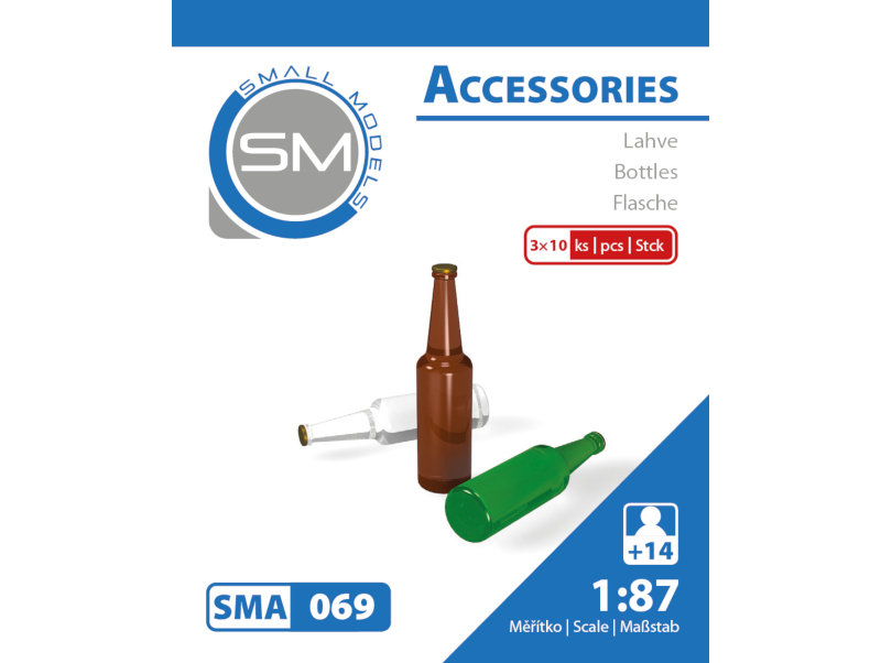 lahve ( 3x10ks ) sma 069