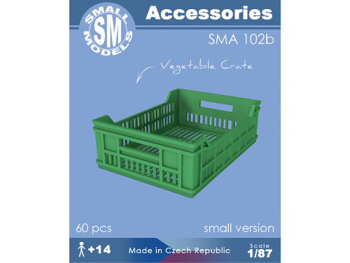 přepravky na zeleninu (60 ks) Small Models 102b