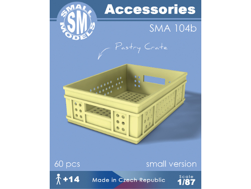 přepravky na pečivo (60 ks) Small Models 104b