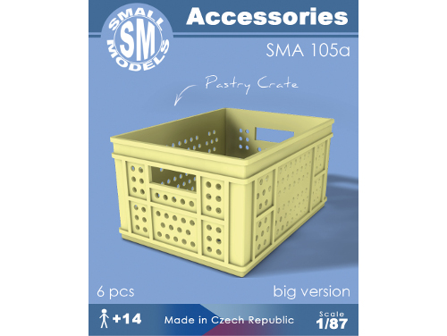 přepravky na pečivo - vysoké (6 ks) Small Models 105a