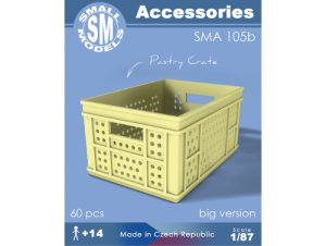 přepravky na pečivo - vysoké (60 ks) Small Models 105b