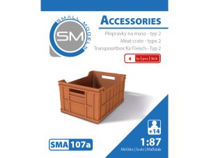 přepravky na maso - typ 2 (6ks) Small Models 107a