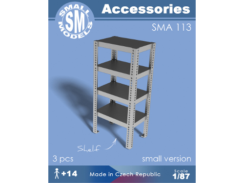 regál - malý (3 ks) Small Models 113