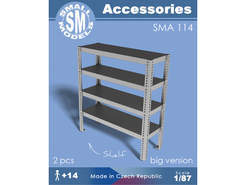 regál - velký (2 ks) Small Models 114