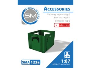 přepravky na pivo - typ 2 (6 ks) sma 122a