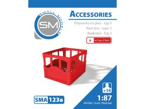 přepravky na pivo - typ 3 (6 ks) sma 123a