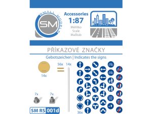 příkazové značky Small Models RS001d