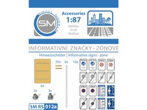 informativní značky - zónové Small Models RS012a