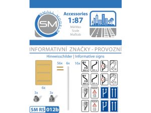 informativní značky - provozní Small Models RS012b