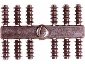 izolátor hnědý 4,5 x 9,6 mm 24 ks Sommerfeldt 851
