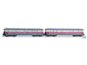 motorový vůz VT 137 s řídícím vozem VS 145 DR Tillig 02857