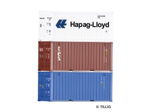 set kontejnerů Tillig 09836