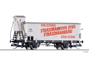 chladírenský vůz Strassmannbräu Mährisch Ostrau ČSD II.epocha Tillig 17392