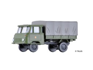 Robur LO 1801 plachtový  Armáda NDR Tillig 19038