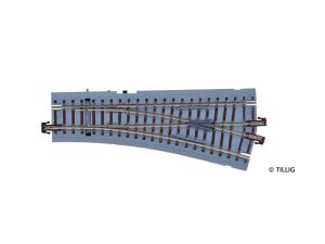 výhybka BW 15 ° pravá ruční Tillig 83820