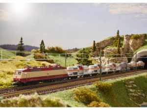 elektrická lokomotiva 120 SEL DCC se zvukem Trix 16027