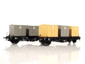 dvojice zásilkových vozů Laabs DB Trix 24161