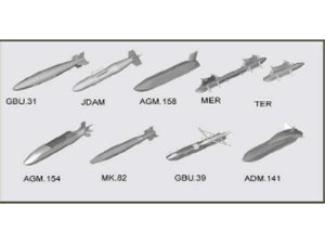 řízené střely - stavebnice Trumpeter 753305