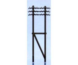 sloupy telegrafní dvojité 3ks Weinert modellbau 5802