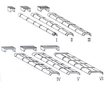 plechové kanály a skříně 26ks Weinert modellbau 7208