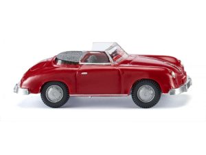 Porsche 356 Cabrio červené Wiking 16003
