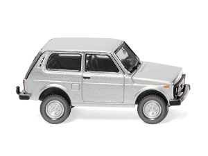 Lada Niva stříbrná metalíza Wiking 20803