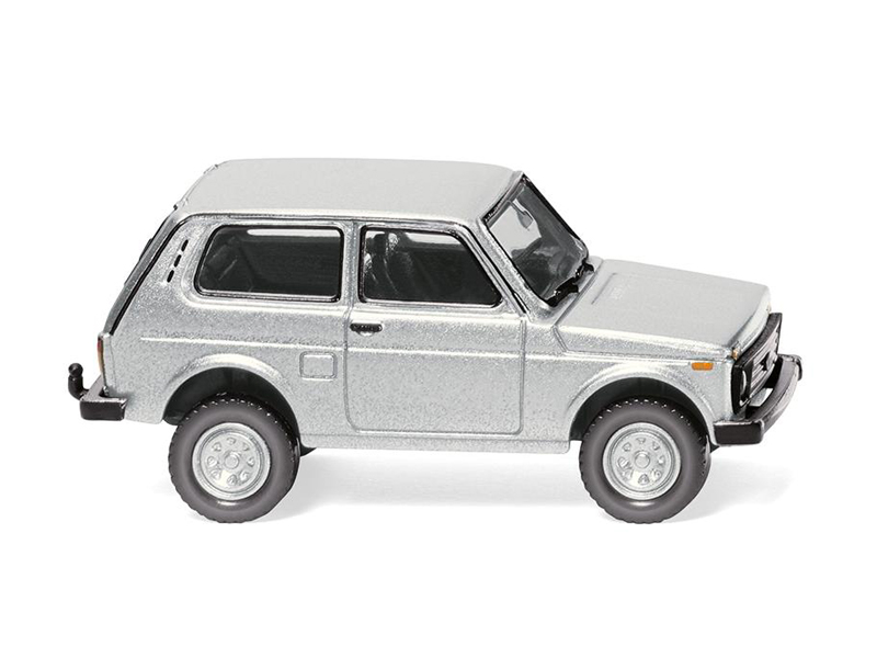 Lada Niva stříbrná metalíza Wiking 20803