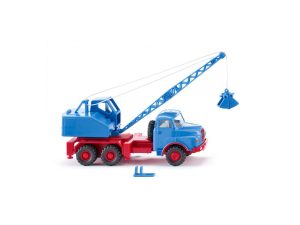 MAN/Fuchs autojeřáb modrý Wiking 66206