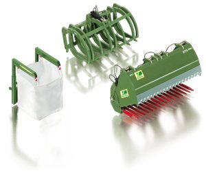 příslušenství čelního nakladače Bressel & Lade set B Wiking 77384