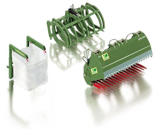 příslušenství čelního nakladače Bressel & Lade set B Wiking 77384