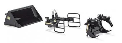 set nakladačů A - Bressel & Lade černý Wiking 77385