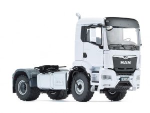 MAN TGS 18.510 4x4 BL 2-osý tahač Ackerdiesel bílý Wiking 77652