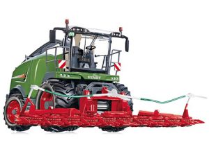 Fendt Katana 85 s řezačkou a nakladačem Wiking 77813