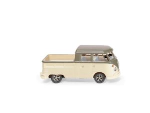 VW T1 dvojitá kabina krémová Wiking 78907