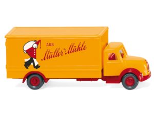 Magirus skříňový Müllers Mühle Wiking 94905