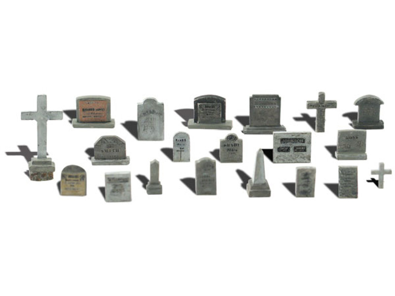 náhrobní kameny Woodland Scenics A1856