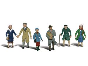 páry v kabátech Woodland Scenics A1900