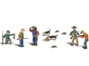 lovci králíků Woodland Scenics A1903